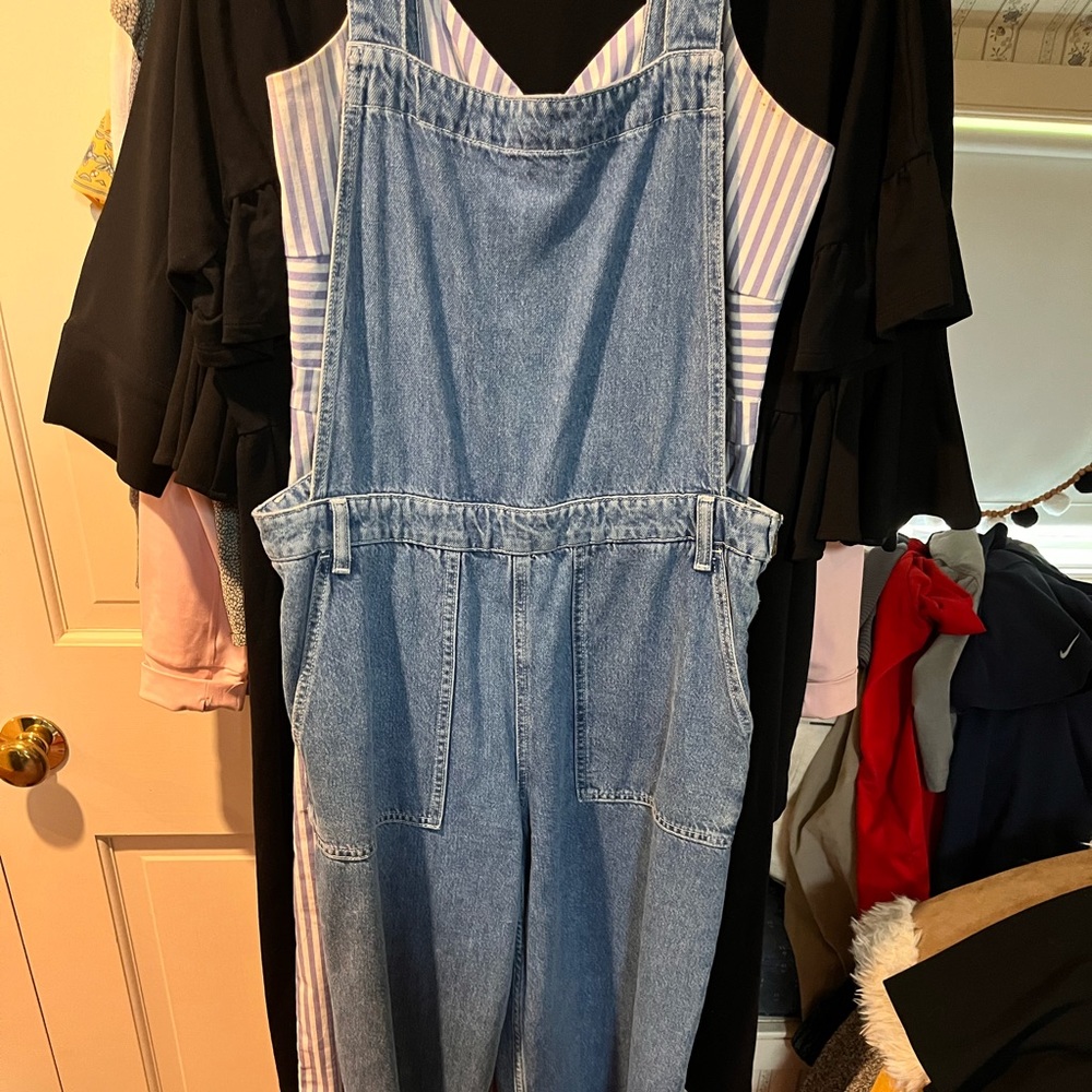 Old Navy Denim Overalls, Size 12
